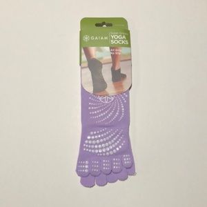 Gaiam Yoga Socks / Super Grippy / All Grip-No Slip (lavender)